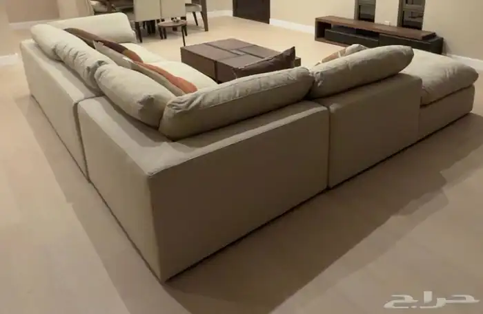 Anastasia 5 Seater L-Shape Sofa Cloud Couch كنب كلاود جديد 3