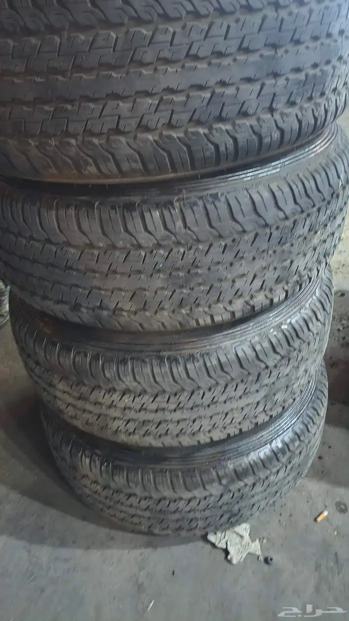 جنوط فتك 2005 صيني مقاس 16 مع كفرات تاريخ 24 شبه جديد 2