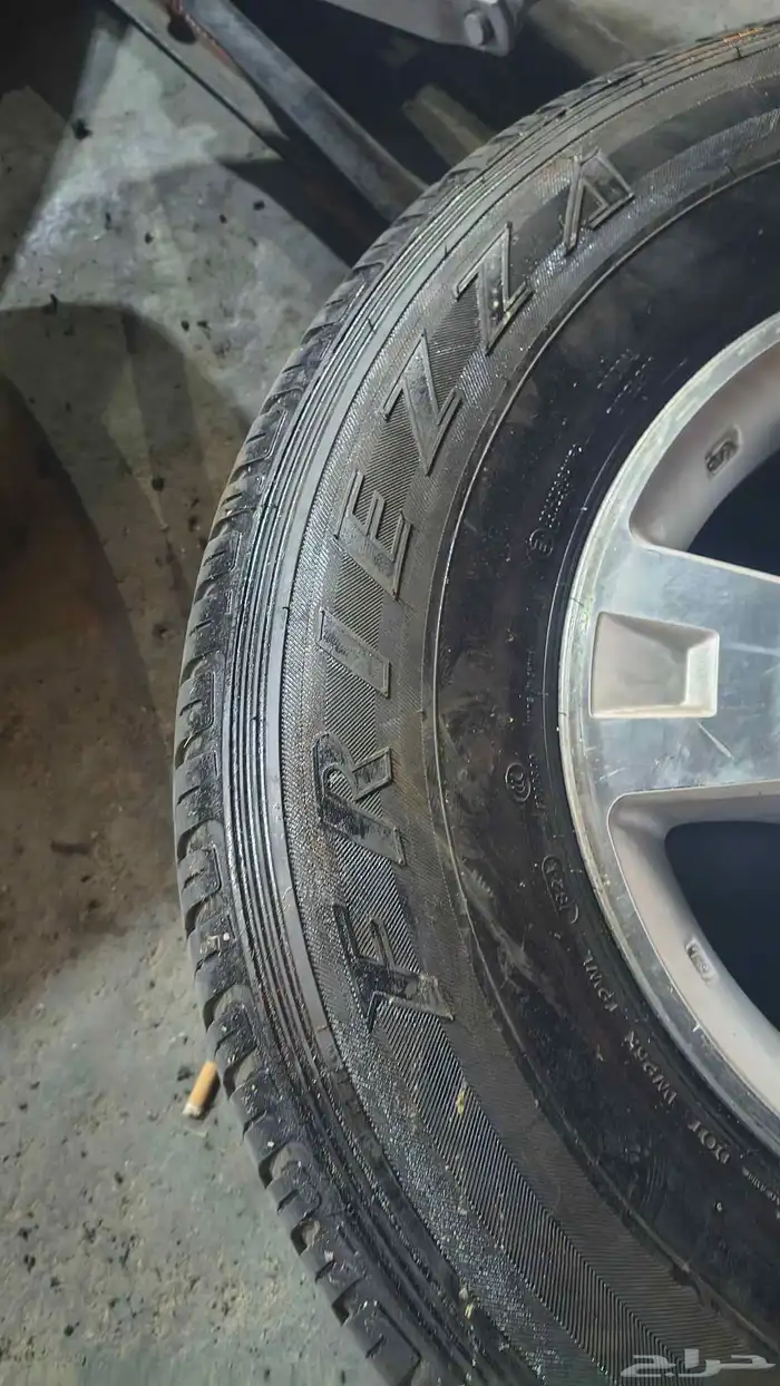 جنوط فتك 2005 صيني مقاس 16 مع كفرات تاريخ 24 شبه جديد 3