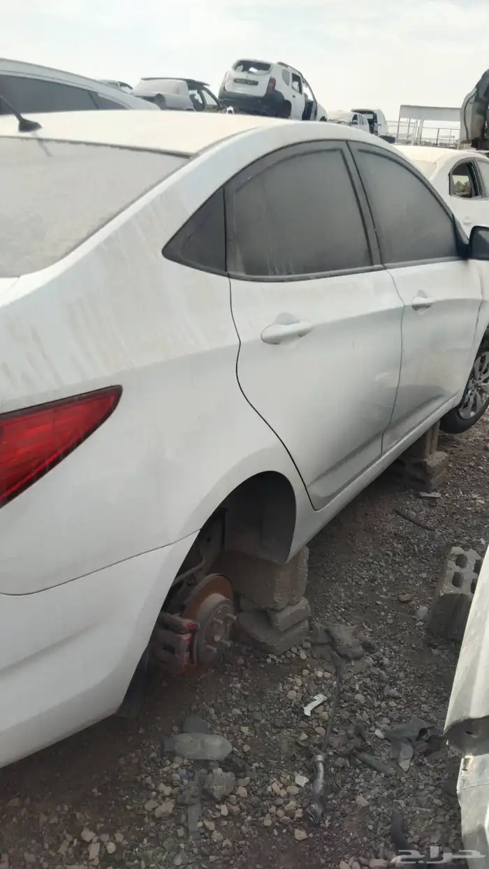 تشليح اكسنت مديل 2020 ومديل 2017 تشليح فقط تشاليح الحاير 4