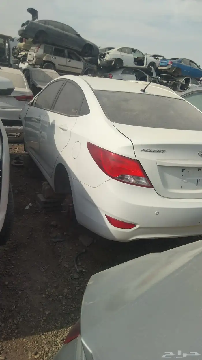 تشليح اكسنت مديل 2020 ومديل 2017 تشليح فقط تشاليح الحاير 5