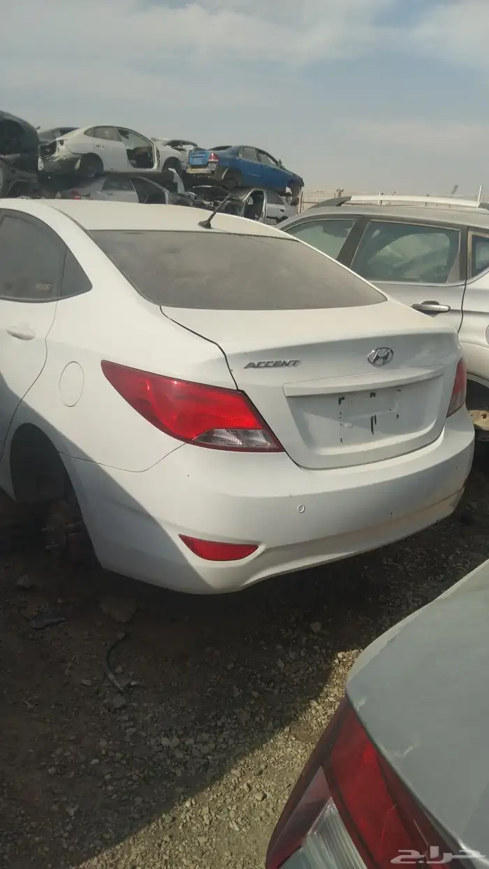 تشليح اكسنت مديل 2020 ومديل 2017 تشليح فقط تشاليح الحاير 6