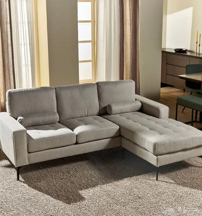 كنبة ركنية من هوم سنتر نظيفة 3