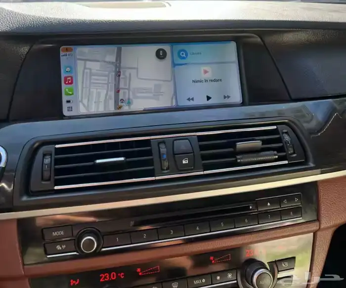 يحول شاشة BMW حقت الوكالة إبل كاري بلي من موديل 2009 لي 16 18