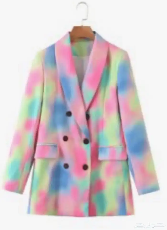 جاكيت ملون نسائي 0