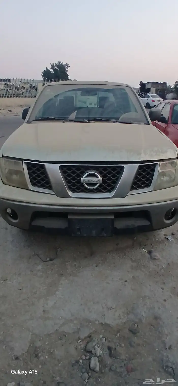 نيسان نافارا قطع غيار فقط مكينه قير شرط موديل 2008 0