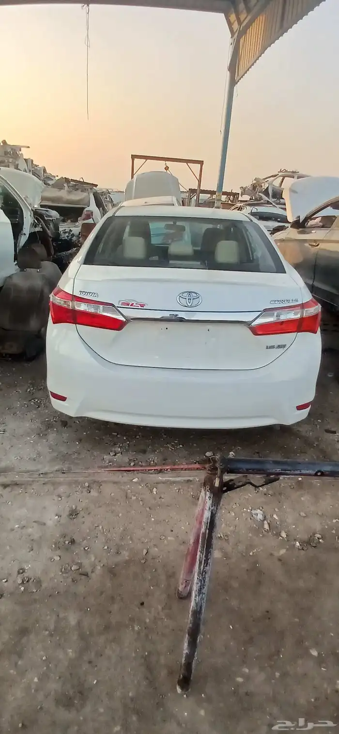 تشليح كورولا 2016 بيع قطع غيار 0