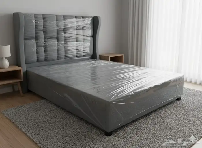 سرير بوكس  نفر و نص  خشبي. 1