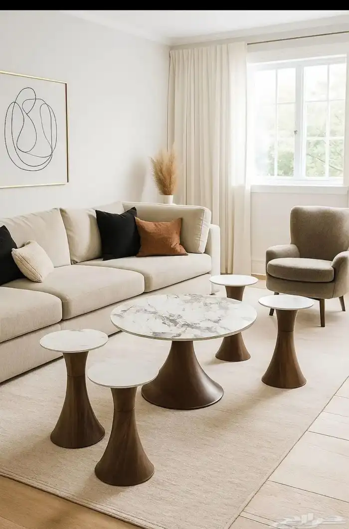 طقم طاولات وطاولات خدمة 2