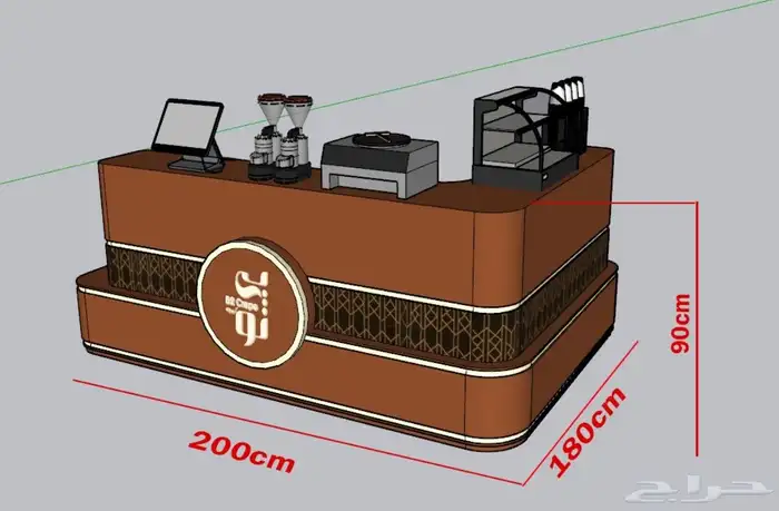تصميم كشك كريب 1