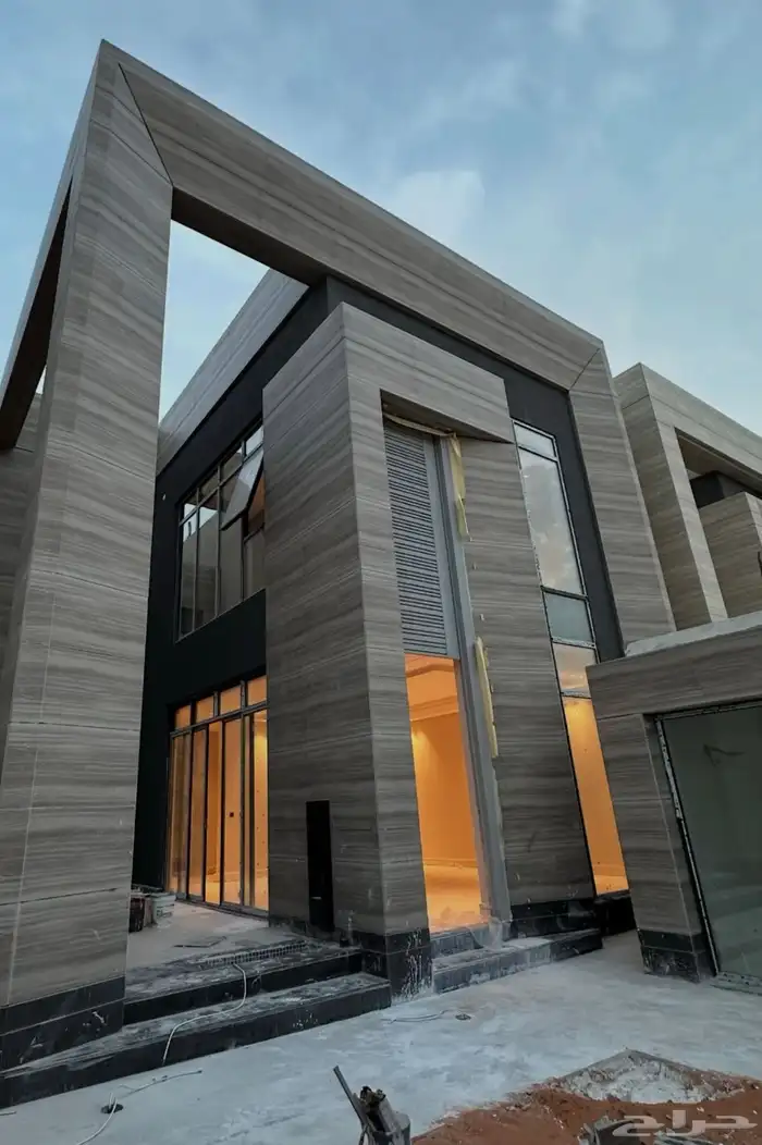 حجر طبيعي حجر نساح حجر الرياض تصميم 6