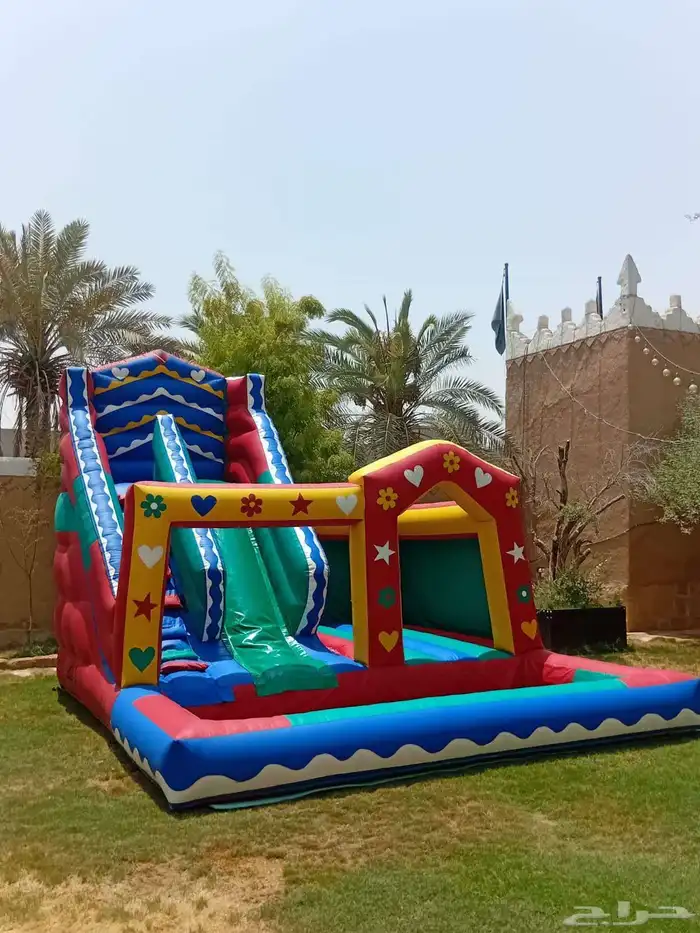 لتأجير نطيطات زحاليق عاديه زحاليق هوائيه 6