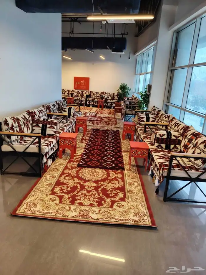 تاجير جلسات شعبيه تاجير كنب تاجر طاولات وكراسي تاجير دفايات 5