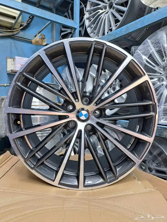 جنوط بي ام دبليو الفئة الخامسه مقاس 19 اصلي وكاله موديل 2023 1