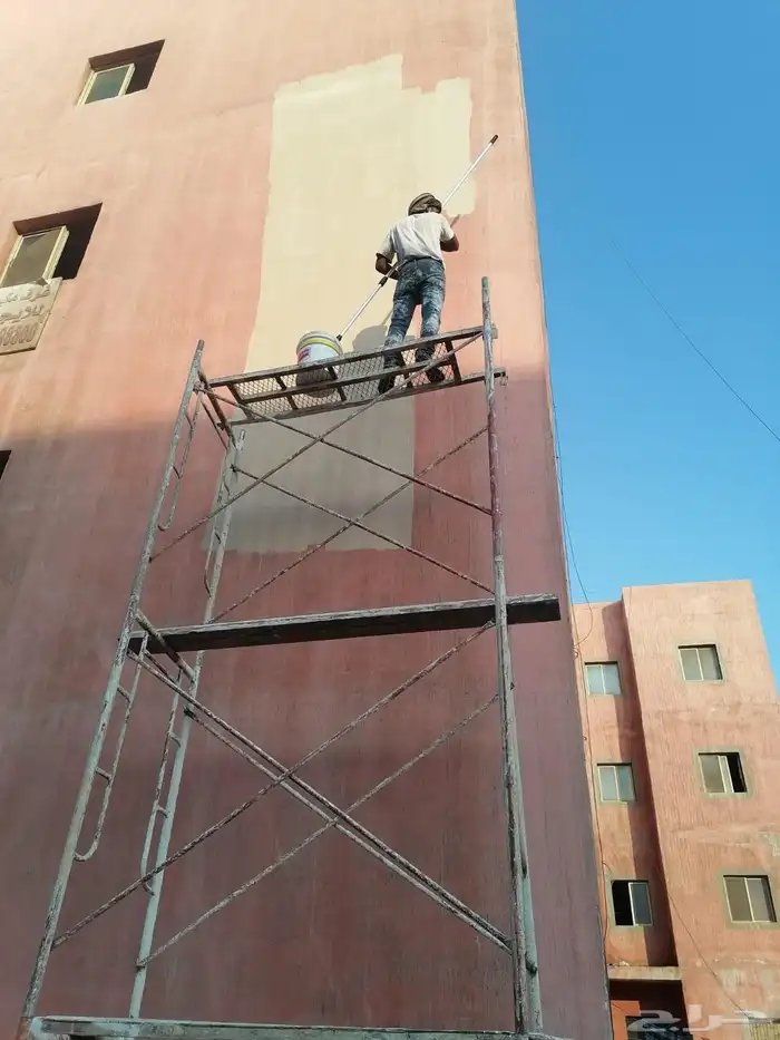 صباغ مباني دهن بويات خليه وخرجيه 1