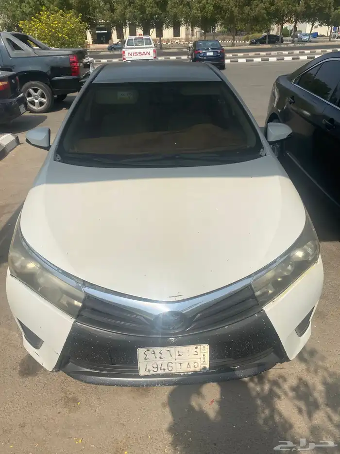 كورلا للبيع مستعملة ماشيه 205الف 2