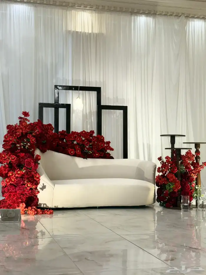 تنسيق كوش تاجير لوازم افراح 7