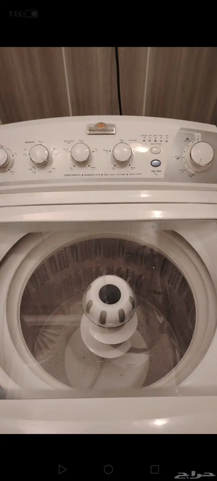 غسالة أوتوماتيك أمريكي ( ويستنج هاوس ) فتحة علوي 15 كيلو 0