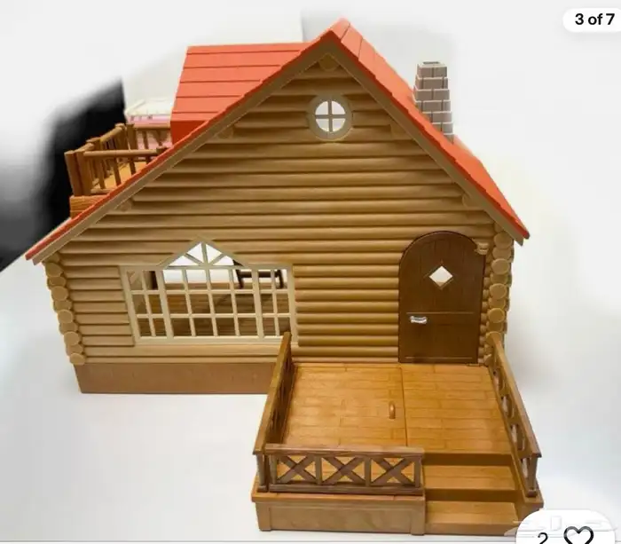 لعبة منزل سيلفيان مع جميع قطعها والأثاث الداخلي 3