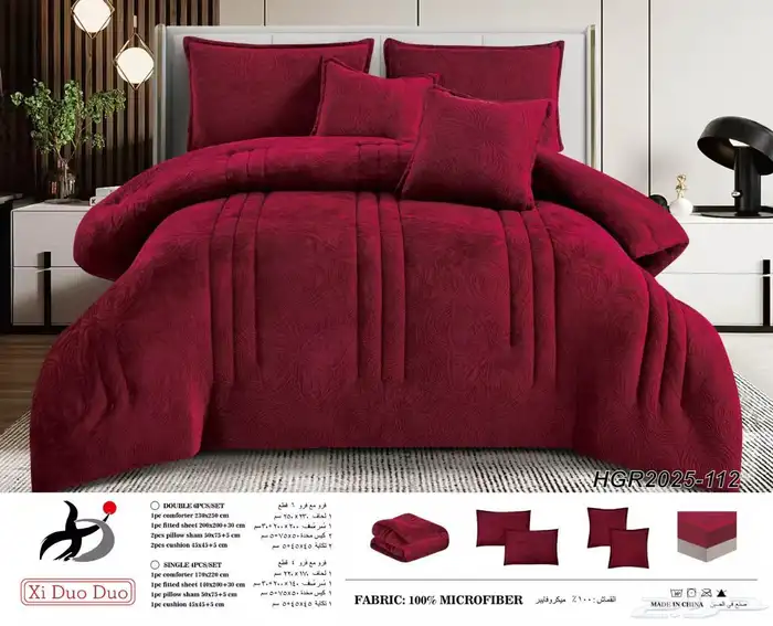 مفرش سرير 6 قطع شتوي 5