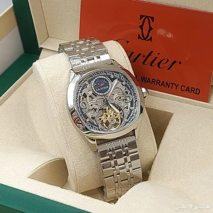 ساعة كارتيير رجالي 4