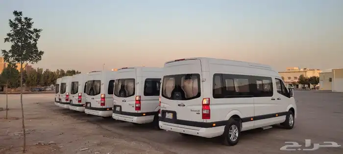 باصات اصفار لم تستخدم للايجار 2