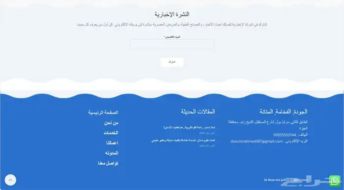 تصميم موقع إلكتروني احترافي   برمجة بالكود ووردبريس 3