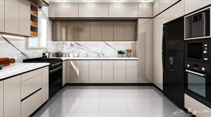 تصميمات مطابخ المنيوم حديثة 3