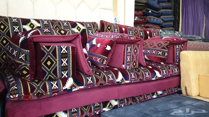 مجالس كنبات جاهزه مقاس 4في5زاويتين ومجالس عربيه جاهز مقاس 4ف 21