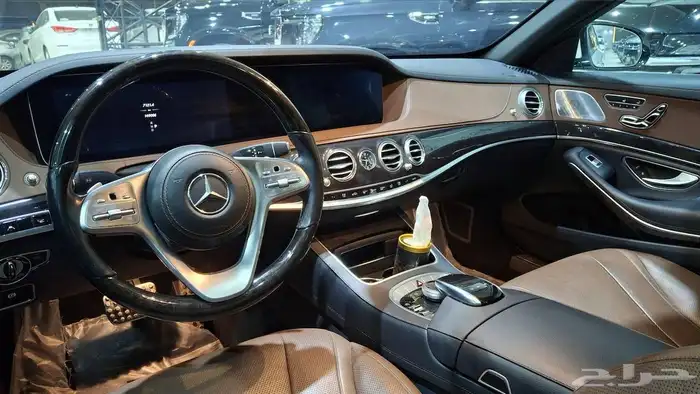 مرسيدس S 2020 مستعملة مفحوصة مضمونة مصينة 3