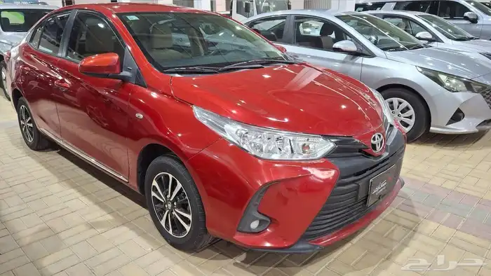 تويوتا يارس 2022 Y plus مستعملة مفحوصة مضمونة مصينة 0