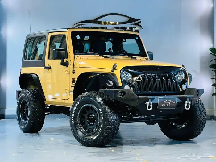 جيب رانجلر 2014 sport v6 نظيف وبحاله ممتازه 0