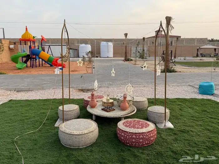 منتجع واسع و متكامل للإيجار اليومي في العمارية 21