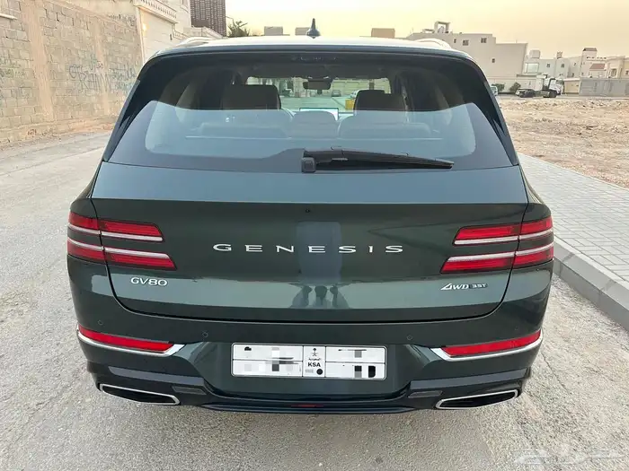 للبيع جينيسس GV80 شبه اصفار مخزن بحالة الوكالة 12