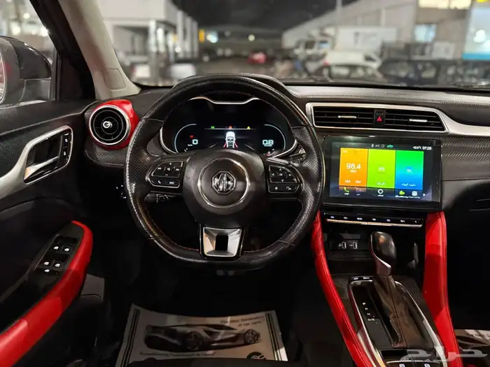 ام جي ZS موديل 2022 ممشى 20 الف فل كامل بودي وكالة 19