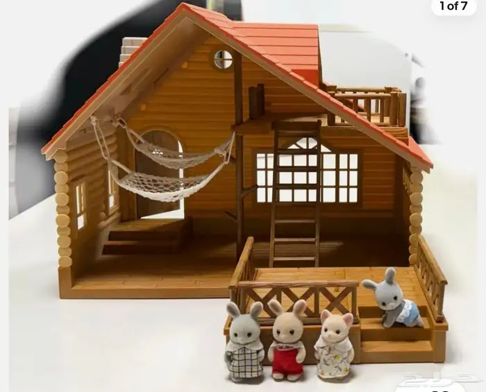 لعبة منزل سيلفيان مع جميع قطعها والأثاث الداخلي 4