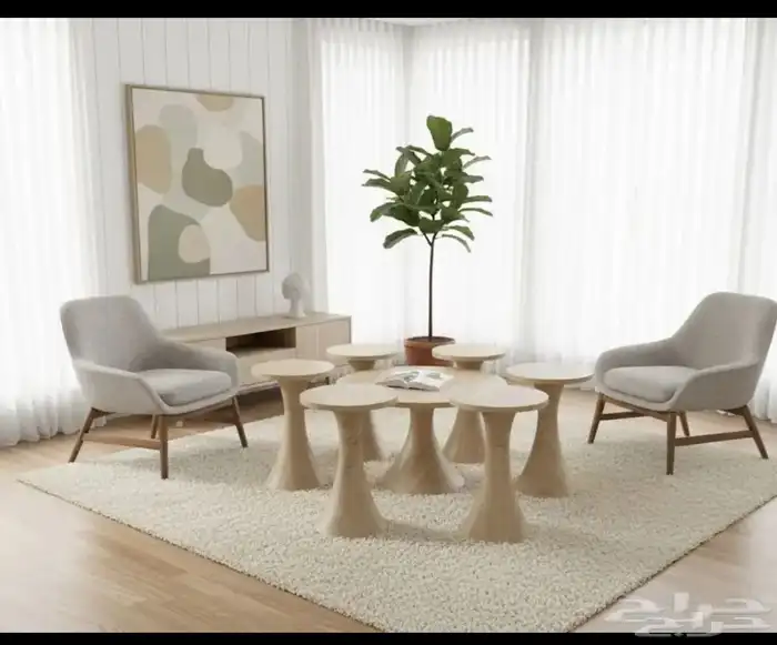 طقم طاولات وطاولات خدمة 0