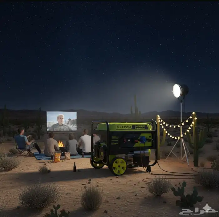 مولد مولدات كاتم ديزل وبنزين للمشاريع الخارجية وفولترك 1