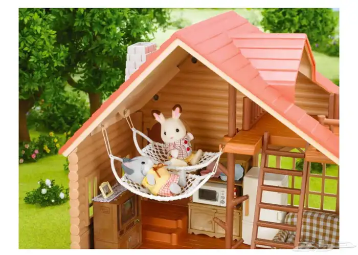 لعبة منزل سيلفيان مع جميع قطعها والأثاث الداخلي 1