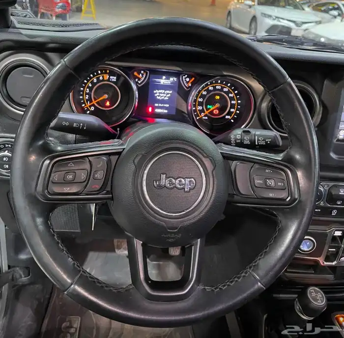 جيب رانجلر اسبورت موديل 2021 على الشرط 6