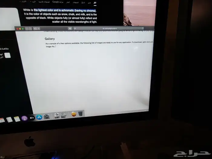 كمبيوتر ايماك imac 2013 كبير للبيع 5