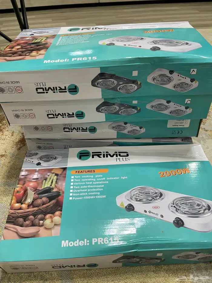 موقد كهربائي مزدوج 2