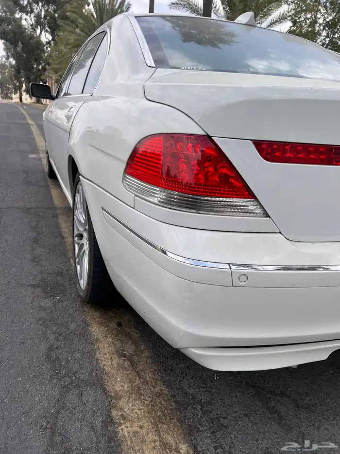 بي ام 745 2003 ابيض 5