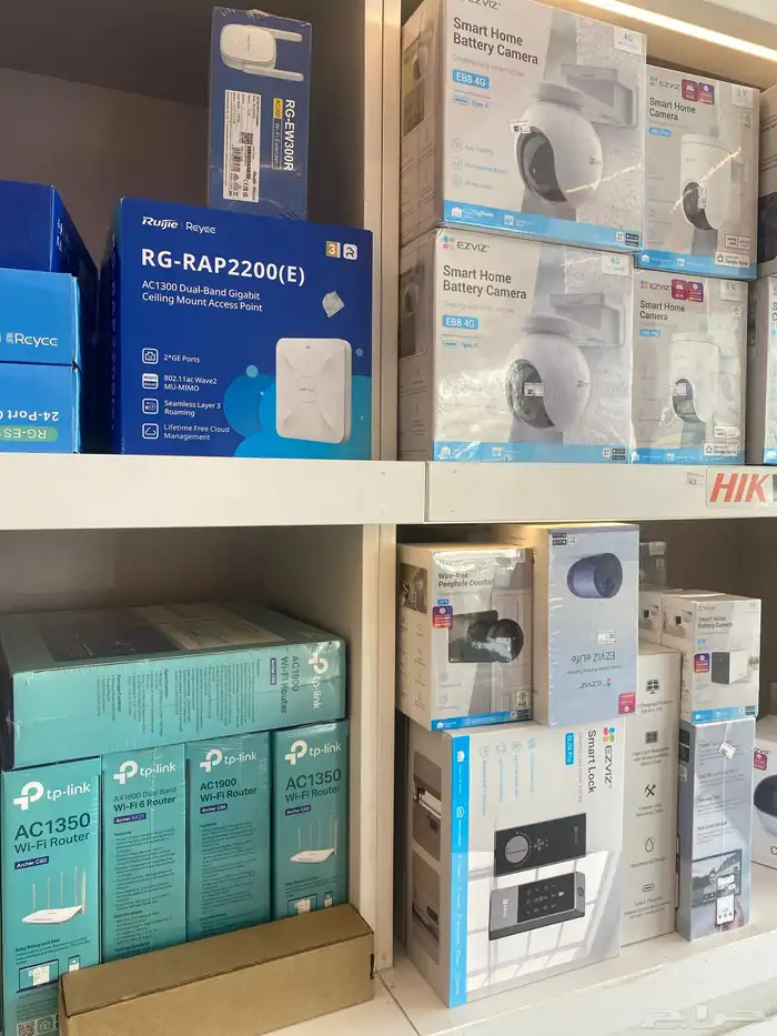 كاميرات مراقبه وانتركوم وشبكات تركيب 0