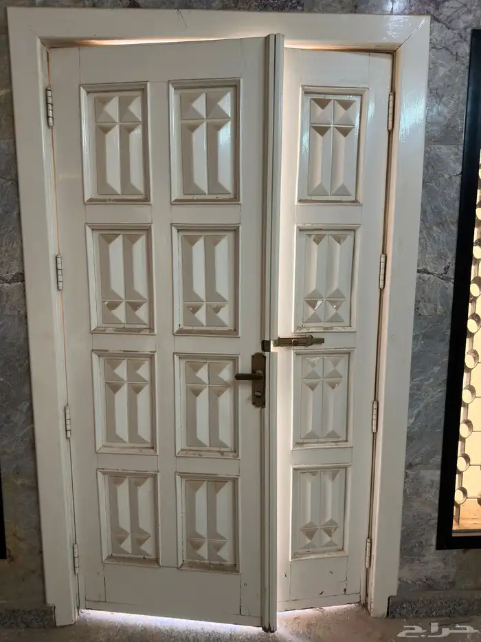 باب مدخل الفله خشب 0