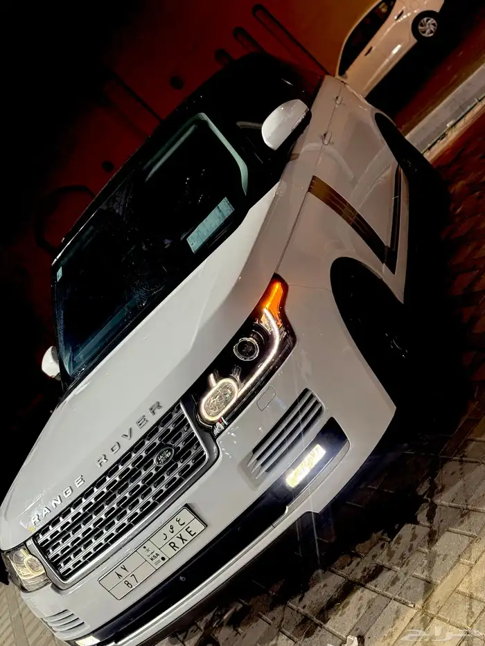 رنج روبر 8 سلندر 2016 سوبر تشارج تحمل لوحه مميزة ونادرة 2