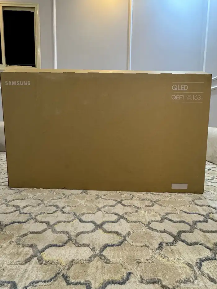 شاشة سامسونج 65 بوصة كيو ليد جديدة مالها شهر 0