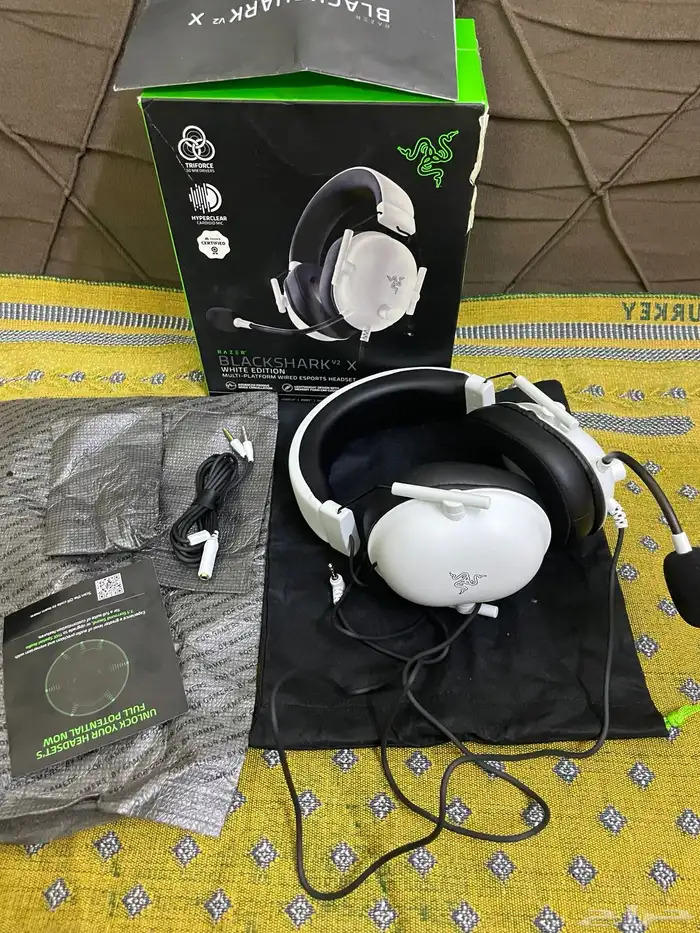 ريزر بلاك شارك في X2 سماعة رأس 3