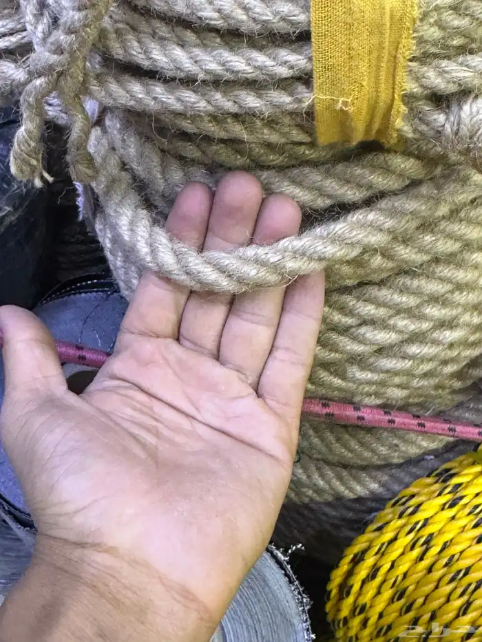 حبال خيش حبال سلب حبال قطن حبال ديكور 5