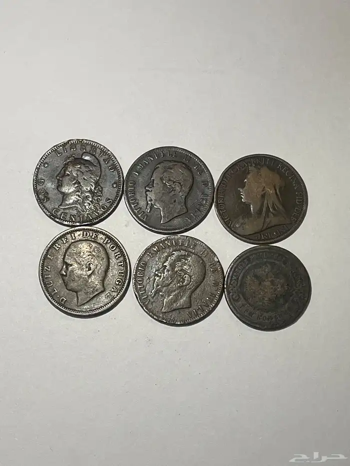 عملات قديمه فضه 10